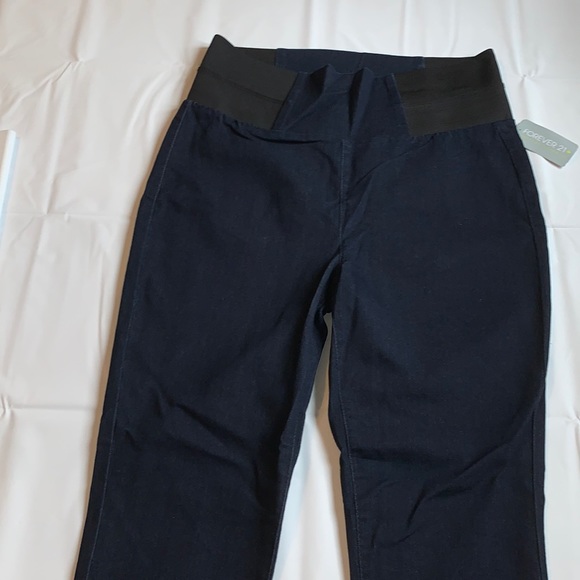 XL NWT Wide Waistband Jeggings Forever 21 Plus Denim - Picture 2 of 15